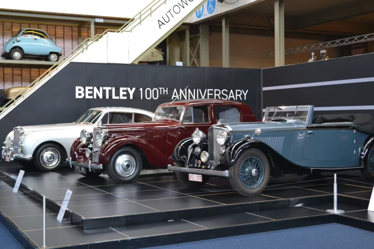 Bentley a 100 ans : Autoworld s’en souvient