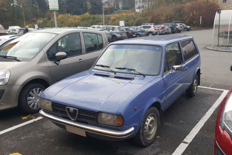 Rare sous nos latitudes : L’Alfasud Giardinetta
