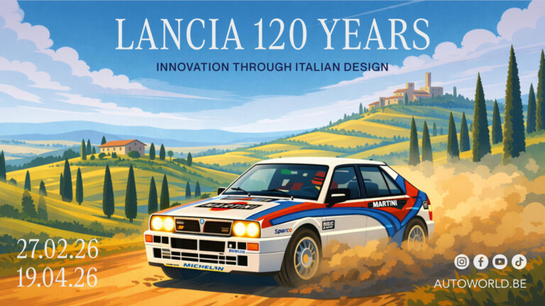 Lancia 120 Years – innovation through Italian design à Autoworld